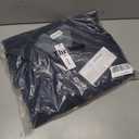 The Drop Women's Pilar Long Denim Shirt Jacket (Medium, Dark Indigo)