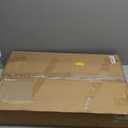 Mobile Laptop Stand Desk, Standing or Sitting Rolling Computer Cart with Tower Stand, Adjustable Height 27.5" to 47.2" Portable Laptop Table Home Office Computer Workstation, Locking Wheels (Black)