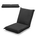 LIFEZEAL Folding Floor Chair with Adjustable Backrest (Black)
Reading Chair with Mesh Surface, 6 Positions for Meditation and Yoga