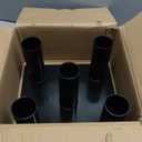 Tebery Barbell Floor Stand Holder, 5 Barbells Vertical Corner Storage Rack, Heavy Duty Home Gym Weight Organizer for Bars, Hex, Trap, Curl, Triceps Bars