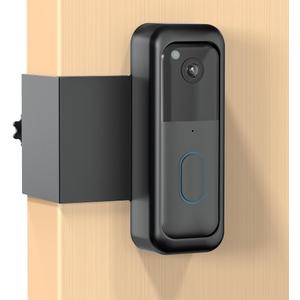 Blink Doorbell Mount, Anti-Theft Video Doorbell Door Mount Bracket No Drilling, Not Block Doorbell Motion Sensor, Easy to Install, Fit for Blink Doorbell Camera (Black)