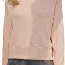 Women Hoodies Sweatshirts Casual Loose Pullover Tops Long Sleeve Fall Shirts Fashion Clothes OneSize (Yellow)