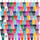 Inbagi 100 Pack Thank You Gift You Are Awesome Cup Bulk Employee Appreciation Gift 24 oz Plastic Tumbler with Lids and Straw Inspirational Tumbler for Women Social Worker Dental Assistant Teacher, 6.89 x 3.94 x 2.36 inches