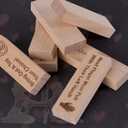 HI-REEKE Fun Couples Stacking Game Naughty Funny Wooden Block Tower Toy for Adults-48pcs