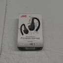 JVC Sport True Wireless Earbuds Headphones, Lightweight and Compact, Long Battery Life (up to 30 Hours), Sound with Neodymium Magnet Driver, Water Resistance (IPX5) - HAEC25TB (Black), Small