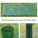 Tree Trunk Protectors Tree Bark Protectors - 4Pcs Splicable Tree Trunk Protector Guard Breathable Tree Protectors for Wildlife Protection