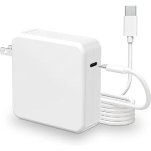 Mac Book Pro Charger - 100W USB C Charger Compatible with MacBook Pro 16, 15, 14, 13 Inch, MacBook Air M1 M2 M3 M4, iPad Pro/Air and All Type C Device, Type C to C Power Adapter