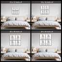 HJY Art Calla Lily Wall Art Flower Pictures Canvas Flowers Wall Decor Floral Plants Poster for Living Room Bedroom Bathroom Home Decorations Framed Artwork Ready to Hang (12''W x 12''H x 4) (Green and pink)