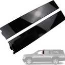 926-243 926-244 Rear Driver Passenger Side Forward Door Applique Window Trim Molding Compatible with Cadillac Escalade/ESV Fit for Chevrolet Tahoe Chevrolet Suburban/3500 HD GMC Yukon/XL 2015-2018