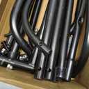 Trash Bag Stand - Outdoor Leaf & Lawn Bag Holder for 33-50 Gallon Plastic & 30 Gallon Paper Bags, Gardening, Parties