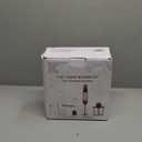 KOIOS 5-in-1 Hand Immersion Blender, 1000W 12 Speed Handheld Blender Stick with Copper Motor Stainless Steel Blade, 600ml Mixing Beaker,500ml Food Processor, Whisk, Milk Frother, Non-BPA, Red