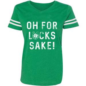 St Patricks Day Shirt for Women Irish Lucky Shamrock V-Neck Short Sleeve St Paddy's Day Tee Tops (XX-Large, Green7)
