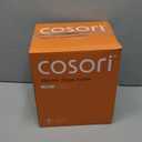 Cosori Electric Kettle, No Plastic Contact With Water, Wide Mouth For Easy Cleaning, Auto Shut Off, 1.7L Tea Kettle & Hot Water Boiler, Water Heater & Teapot, Borosilicate Glass, Black, 1500W (1.8 Quarts)