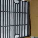 Hisencn Grill Parts for Home Depot Nexgrill 4 Burner 720-0830H, 5 Burner 720-0888N, 720-0888 Gas Grill Models, Porcelain Steel Heat Plate Flame Tamer, Cast Iron Grill Grates, 13 x 17