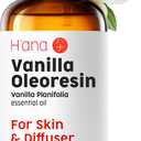 H'ana Vanilla Essential Oil - 1.02 Fl Oz - for Hair, Skin, Diffuser, Aromatherapy, DIY Candle & Soap Making