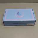 American Mahjong Tile Set, 160 Orange Engraved Melamine Mahjong Tiles with Mahjong Tile Bag and Mahjong Accessories