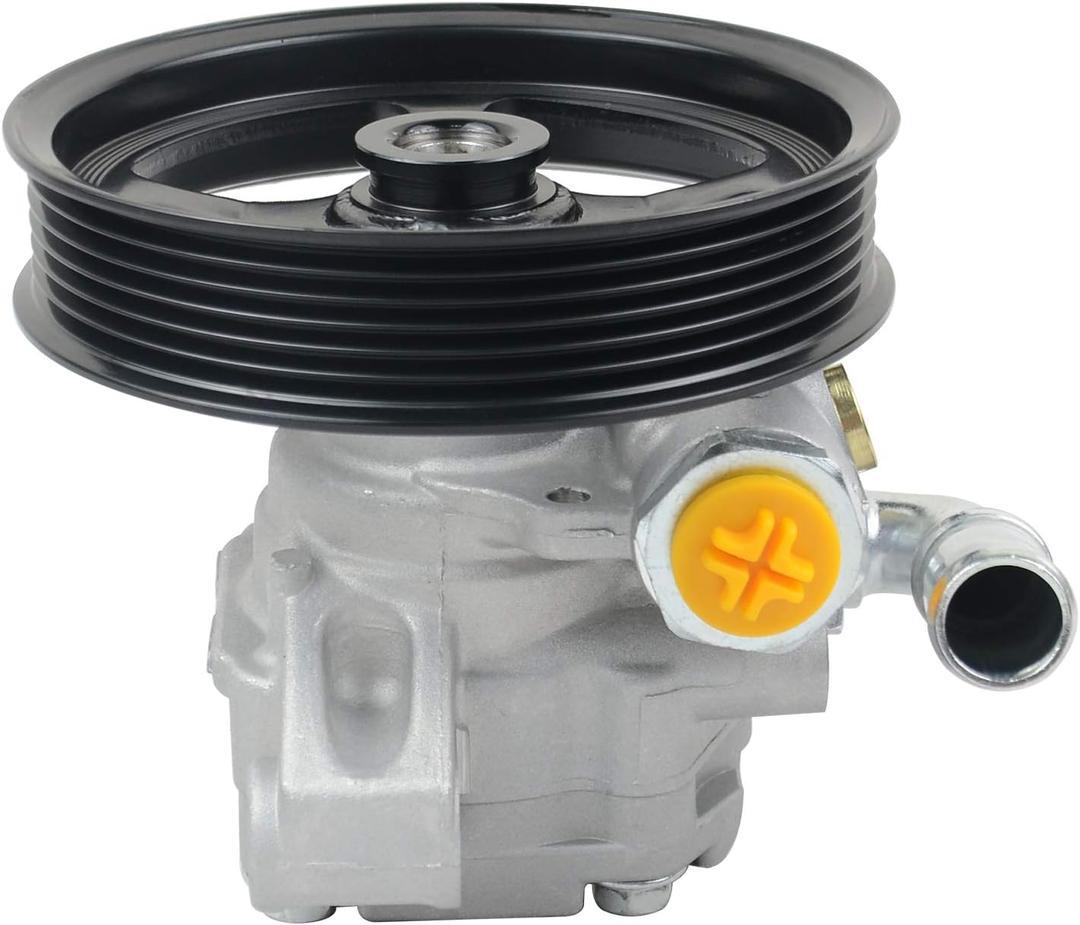 20-2403 Power Steering Pump with Pulley Replacement for Chevy Traverse GMC Acadia Buick Enclave Saturn Outlook 3.6L 2007-2017 96-2403 20954812