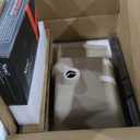 Freestanding Laundry Utility Sink, 28.3" x 19" x 32.3" Ceramic Utility Sink with Washboard Set with Bracket and Drain Kit for Laundry Room, Utility Room, Garage, Basement, Outdoor and Indoor