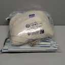 Extra Large Kids Play Tent with Flags & Star Lights, Portable & Foldable Teepee, Boys & Girls, Indoor Outdoor Dome Tent Playhouse, 59x39x59 in, Cream