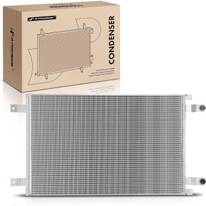 A-Premium Air Conditioning A/C Condenser Compatible with Kenworth T2000 2008-2010, T700 2011-2013, T800 2008-2015, W900 2011-2015 & Peterbilt 367 2013-2015, 387 2008-2011, 389 2008-2016, 587 2011-2013