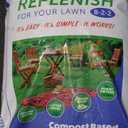 EarthWorks EW4H Replenish Lawn Fertilizer (8-2-2), Organic Compost Grass Food, Deep Root Turf Booster, Year-Round Green, Soil-Building Formula for All Seasons, 25 lbs