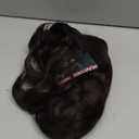 Dark Brown Short Wavy Wig for Women Lace Hairline Bob Style Synthetic Heat Resistant - Natural Appearance for Everyday Hairstyle 14 Inch