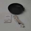 CAROTE Non Stick Frying Pan Skillet, Omelet Pan, Healthy Non Toxic Granite Chef Pan, Induction Compatible Egg Frying Pan with Heat-Resistant Handle, PFOA-Free,Black, 10"