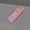 Lanzhire No Heat Curling Headband for Overnight Curls, Thin Heatless Curlers for Long and Short Hair (A-Pink)