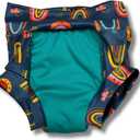Reusable Organic Cloth Training Pants Heavy Overnight Absorbency Waterproof (18-24 Months, After The Storm)