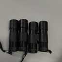 COSOOS 4 Pack Blacklight Flashlights, 395nm UV Handheld Black Light Flashlight, 12LED Mini Portable Pet Urine Detector for Dog Cat Urine, Scorpions, Dry Stains, Bed Bugs