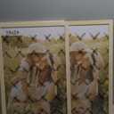 16x24 Frame Set of 3, Natural Wood Grain 16x24 Poster Frame for Gallery Wall Mounting (3 Pack,Natural)