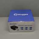 Mvgges Shipping Label Printer Bluetooth, 4X6 Thermal Label Printer for Shipping Packages, Support Windows, Mac, iOS, Android, Used for Amazon, Ebay, UPS, USPS, Shopify (Matte Black Carbon Fiber)