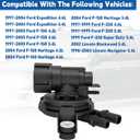 CP426 Vapor Canister Purge Valve Compatible with Ford Expedition F-150 F-250 Lincoln Blackwood Navigator 4.2L 4.6L 5.4L Replace CP426 CP516 PV327 911-231 F75Z9C915AA