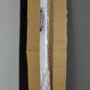 Closet Rail Hanging Closet Rod, 41" Any Angle Clothes Hanging Rail Under Stairs Storage Sloped Ceiling Mount Clothes Rod for Under Stairs Attic Bedroom Wall Mount(White)