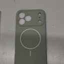 Miracase Magnetic for iPhone 17 Pro Max Case, Compatible with MagSafe, Integrated Silicone Camera Control Cover, 3.0mm Thicken Shockproof Drop Protection Phone Case for 17 ProMax, Patina Green