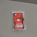 for Defender Phone Case iPhone 17 Air Case with Belt Clip, for Shockproof iPhone 17Air PhoneCase Rugged, 2 Layers of Sturdy for Heavy Duty, Military-Grade Cover for iPhone17Air Cases Black & Orange