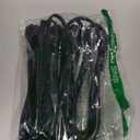 Elecan Flat Plug Extension Cord 10 Ft 2 Pack with Slim Space-Saving Plug Design, Thin Flat Cable Low Profile Power Cord 3 Prong Grounded Wire, 16 Gauge 13 A/125 V-Black-ETL Certified