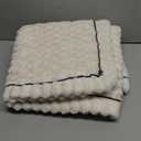 HANDONTIME Pet Couch Cover Fuzzy Sofa Covers for Pets, Couch Covers for Dogs, Washable Dog Sofa Cover Protector, Jacquard Fuzzy Non Slip Cushion Slipcover Pet Friendly (White, 27.6" x 70.9")