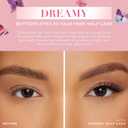 Lilly Lashes Butterfl'eyes Faux Mink Lashes, Half Lashes Natural Look & Feel, False & Reusable Eyelashes 20x, No Trimming + Easy to Apply, Round Style, Lash Glue not Included, 13mm (Dreamy)