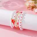 RISHEGAE Heishi Beaded Stretch Bracelets for Women Stackable Polymer Clay Beads Bracelets Friendship Boho Summer Beach Bracelet Jewelry Set