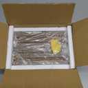 Lavezee 4x6 Collage Hanging Triple Picture Frames Set, Rustic 6 Opening Vertical Frame Made to Display 4 by 6 Inch Photo Postcard for Wall Decor