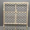 Toddleroo by North States - Diamond Mesh Wooden Baby Gate: Pressure Mounted Baby Gate for Doorways - Adjustable 26.5 to 42 Inches Wide - 23 Inches Tall