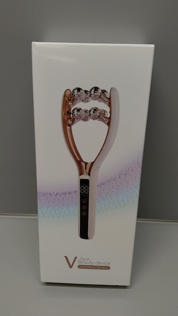 Doge&Vollar Facial Massager Face and Neck | Shaper & Slimmer for Women | Korean Skin Care | Lymphatic Contour Face Brush Face Roller Lymphatic Drainage | Rechargeable for Home & Travel Use