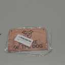 Beware of the Dog Sign (Staffordshire Bull Terrier) - Easy to See Warning, Indoor/Outdoor Notice, Deterrent Sign (Gold/Silver/Copper) (Copper)