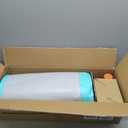 AKSPORT Inflatable Gymnatsics Mat Tumble Track 10ft 13ft 16ft 20ft 23ft Air Tumbling Mat with Air Pump for Home Use/Training/Cheerleading/Yoga (Mint Green)