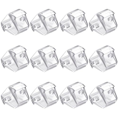 Humyoun 12 Pcs Tape Dispenser Core Tape Dispenser Replacement Core Small Plastic Allocator Roll Insert for Office Home Supplies Accessories(White)