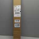 LazBlinds Cordless Cellular Shades, No Tools No Drill Blackout Honeycomb Shades Pleated Blinds for Windows, 26'' W x 36'' H, Silver White