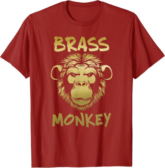 Brass Monkey T-Shirt, M