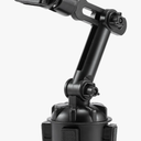 Radioddity RH1 Cup Holder Radio Mount, Adjustable Length and Height, Secure and Stable for Handheld Radio, Car Mobile Radio, Two Way Radio, Walkie Talkies