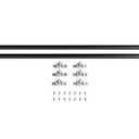 USA Made | Heavy-Duty Mirror Support Brackets | Adjustable 60" Mounting System | Securely Attach Mirrors to Dressers & Furniture | Reinforced Stability & Safety